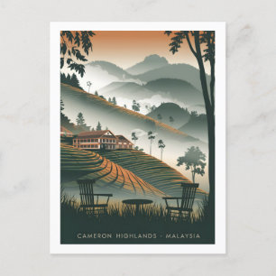 Cameron Highland Malaysia Briefkaart