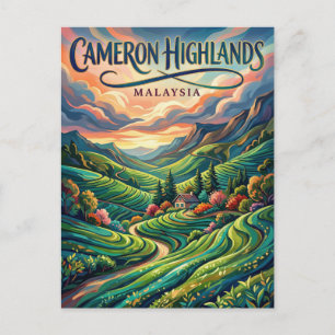 Cameron Highlands Maleisië Briefkaart