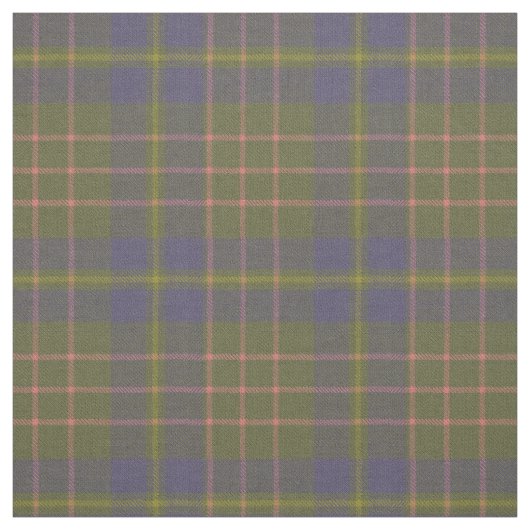 Cameron Hunting Ancient Scottish Tartan Fabric Stof (Swatch)