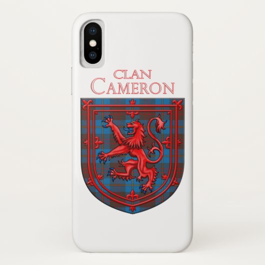 Cameron Hunting Tartan Scottish Plaid Case-Mate iPhone Case (Achterkant)