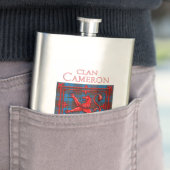 Cameron Hunting Tartan Scottish Pset Flacon (Voorbeeld)