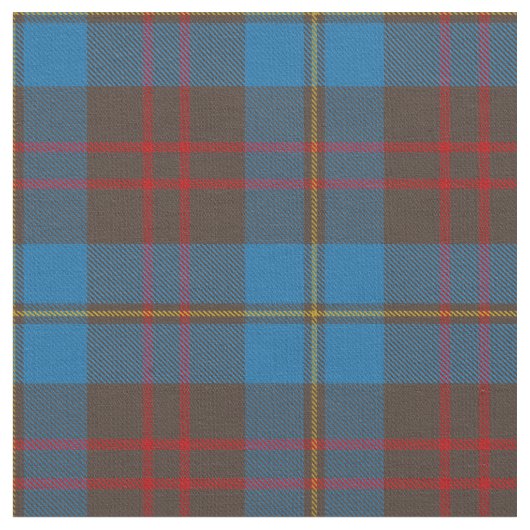 Cameron Hunting Tartan Stof (Close Up)