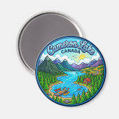 Cameron Lake, Brits-Columbia, Canada Canada Magneet (Voorkant / Achterkant)