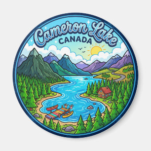 Cameron Lake, Brits-Columbia, Canada Canada Magneet