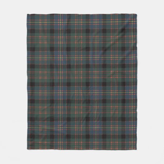 Cameron of Erracht Ancient Scottish Tartan Pset Fleece Deken (Voorkant)