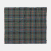 Cameron of Erracht Ancient Scottish Tartan Pset Fleece Deken (Voorkant (Horizontaal))