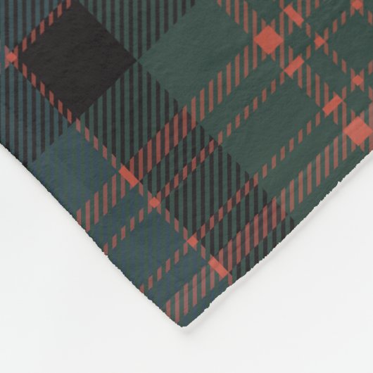 Cameron of Erracht Ancient Scottish Tartan Pset Fleece Deken (Hoek)