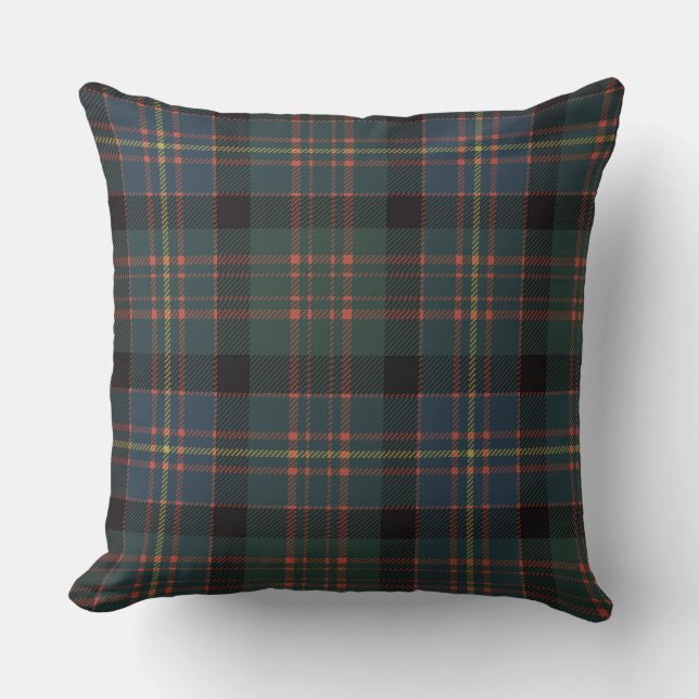 Cameron of Erracht Ancient Scottish Tartan Pset Kussen (Voorkant)