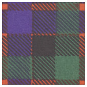 Cameron of Erracht clan Pset Scottish tartan Stof (Close Up)