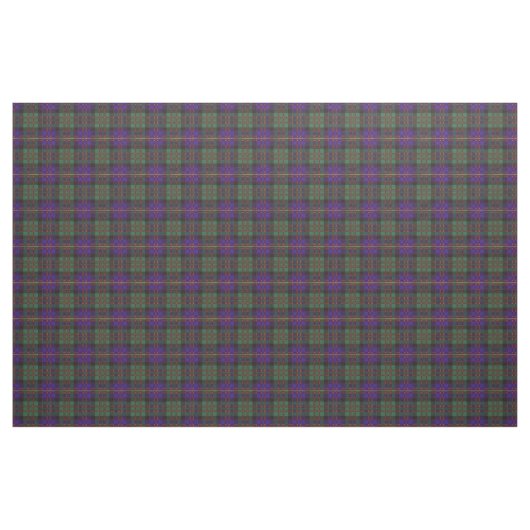 Cameron of Erracht clan Pset Scottish tartan Stof (Yard (91,4 cm))
