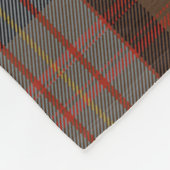 Cameron of Erracht Weathered Clan Badge Tartan Pla Fleece Deken (Hoek)