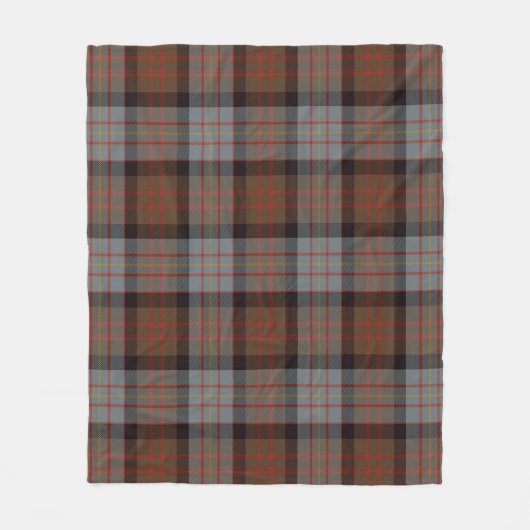Cameron of Erracht Weathered Pset Fleece Deken (Voorkant)