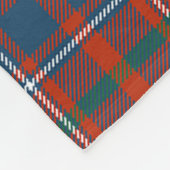 Cameron of Lochiel Ancient Clan Badge Tartan Pset Fleece Deken (Hoek)