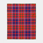 Cameron Of Lochiel Modern Tartan Fleece Deken (Voorkant)