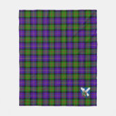 Cameron Plaid Fleece Deken (Voorkant)
