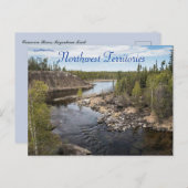 Cameron River Ingraham Trail Northwest Territories Briefkaart (Voorkant / Achterkant)
