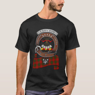 Cameron Schotse Clan Badge Tan T-shirt