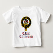 Cameron Scottish Crest Tartan Clan Name Clothes (Voorkant)