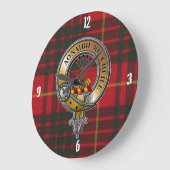 Cameron Tartan & Badge Grote Klok (Hoek)