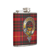 Cameron Tartan & Badge Heupfles (Rechts)