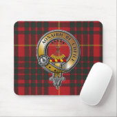 Cameron Tartan & Badge Muismat (Met muis)