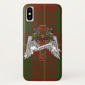 Cameron Tartan Cross Case-Mate iPhone Case (Achterkant)