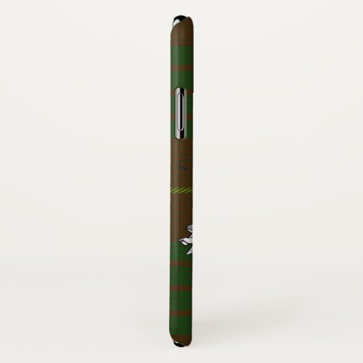 Cameron Tartan Cross Case-Mate iPhone Case (Achterkant / rechts)