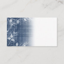 Cameron Tartan Cyanotype Plaatskaart
