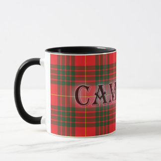 Cameron Tartan met achternaam Mok