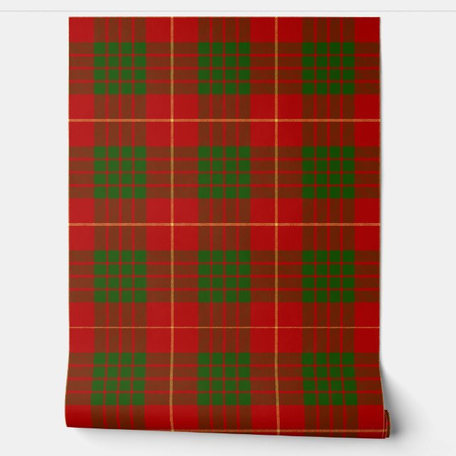 Cameron Tartan Plaid Schotse Clan Behang (Afrollen)