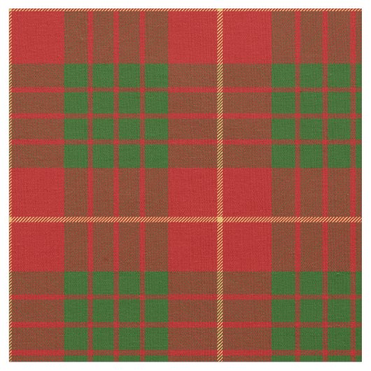 Cameron Tartan Print Stof (Close Up)