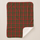 Cameron Tartan Pset Sherpa Fleece Blanket Deken (Voorkant)