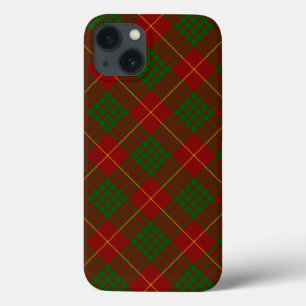 Cameron tartan red green plaid Case-Mate iPhone case