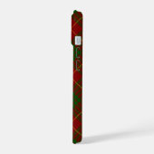 Cameron tartan red green plaid iPhone 15 case (Linkerkant)