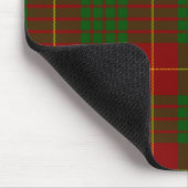Cameron tartan red green plaid muismat (Hoek)