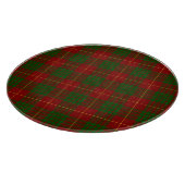 Cameron tartan red green plaid snijplank (Hoek)