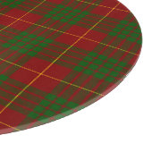 Cameron tartan red green plaid snijplank (Hoek)