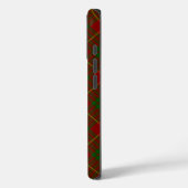 Cameron tartan rood groen geruit Case-Mate iPhone case (Achterkant / Links)