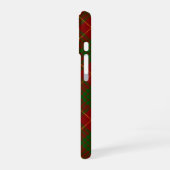 Cameron tartan rood groen geruit iPhone 16 hoesje (Linkerkant)