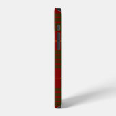 Cameron tartan rood groen geruit iPhone hoesje (Linkerkant)