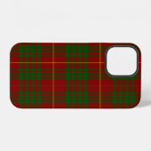 Cameron tartan rood groen geruit iPhone hoesje (Achterkant horizontaal)