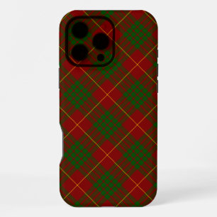 Cameron tartan rood groen geruit iPhone 16 pro max hoesje