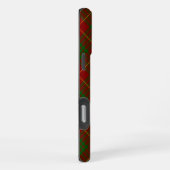 Cameron tartan rood groen geruit iPhone hoesje (Rechterkant)