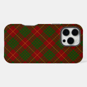 Cameron tartan rood groen geruit iPhone hoesje (Achterkant horizontaal)
