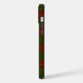 Cameron tartan rood groen geruit iPhone hoesje (Linkerkant)