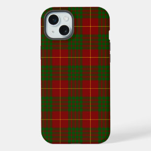 Cameron tartan rood groen geruit iPhone 15 plus case