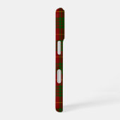 Cameron tartan rood groen plaid iPhone 16 hoesje (Rechterkant)