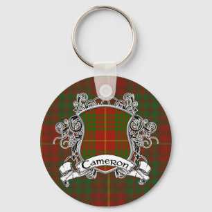 Cameron Tartan Shield Sleutelhanger