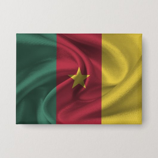 Cameron Vlag Knop Button (Voorkant)