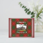 Cameron's Achnacarry Castle Ale Briefkaart (Staand voorkant)